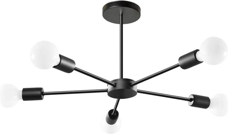 Toolight - deckenlampe APP1024-5CP black