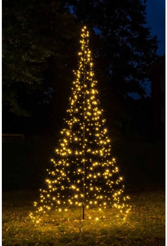 LED Tannenbaum Galaxy 300 cm 480 warmweiße LED, mit Aufstellmast