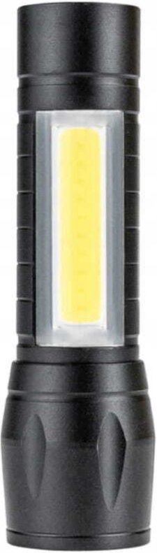 Wiederaufladbare USB-LED-Taschenlampe 10 cm taktisch