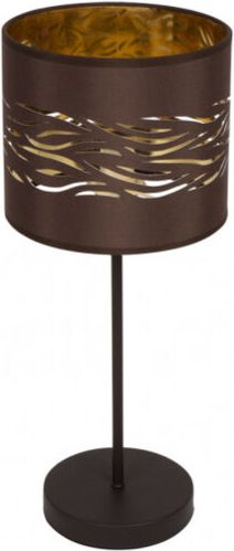 Mist Tischleuchte 1xe14 braun/goldbraun 43x17x17 cm