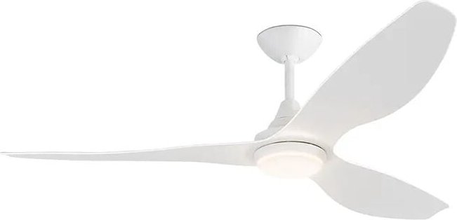 Ols Original - aneto Deckenventilator weiß mit Licht Gleichstrommotor - ø 132 cm