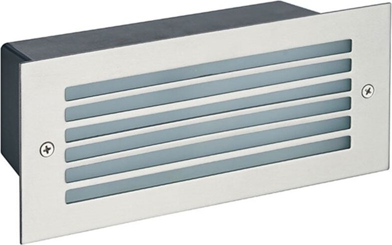 Efectoled - LED-Wandeinbauleuchte Außen 9W Schwarz Drive 3000K Warmweiß