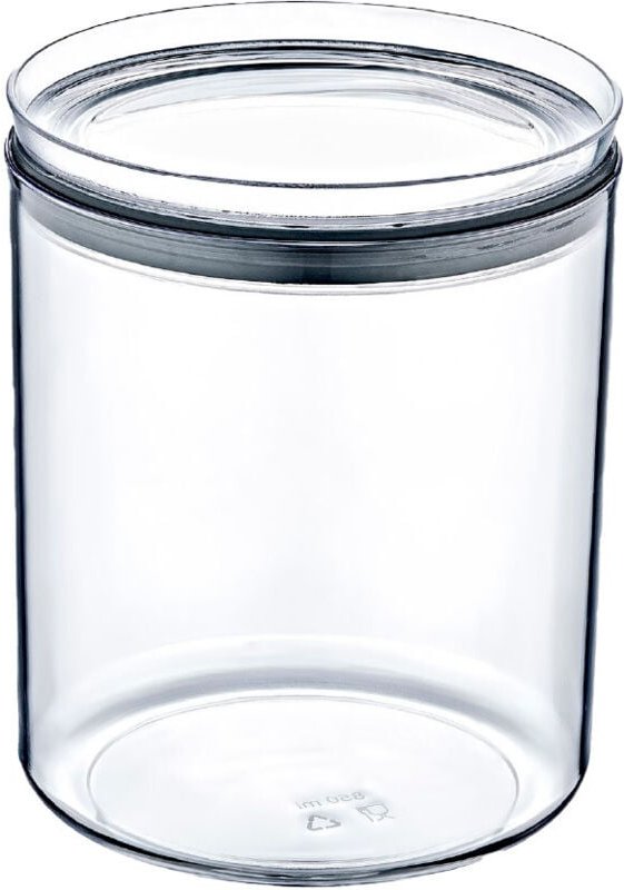 7h Seven House - 7house Mittlerer, runder, luftdichter Lebensmittelbehälter, Ø10,5 x 13 cm