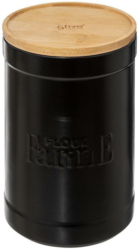 5five Simply Smart - Mehldose naturéo aus schwarzer keramik - 5five