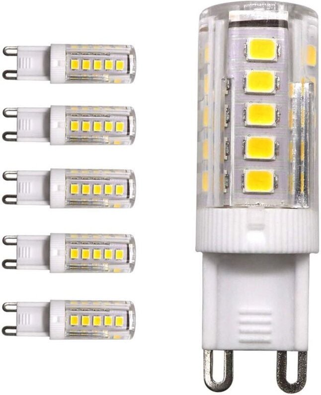 Stück G9-Sockel 33-SMD 2835 LED-Lampe, 3 W, 3000 K (Warmweiß), 250 lm, entspricht 25 W Halogenlampenersatz, AC 220 V, 36...