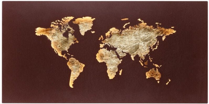 Paul Neuhaus Map Wandleuchte Rostfarben 1x 25W LED 3000K