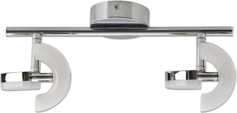 Naeve AFFI LED Doppel-Deckenstrahler Chrom 2900K