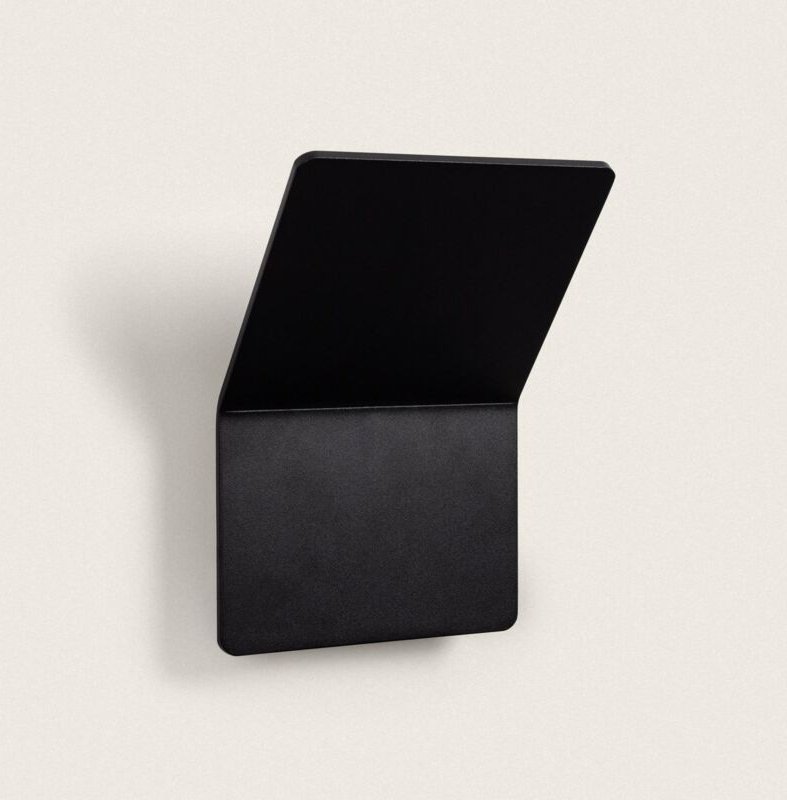 LED-Wandleuchte Lerna 6W Schwarz 2700K Warmweiß