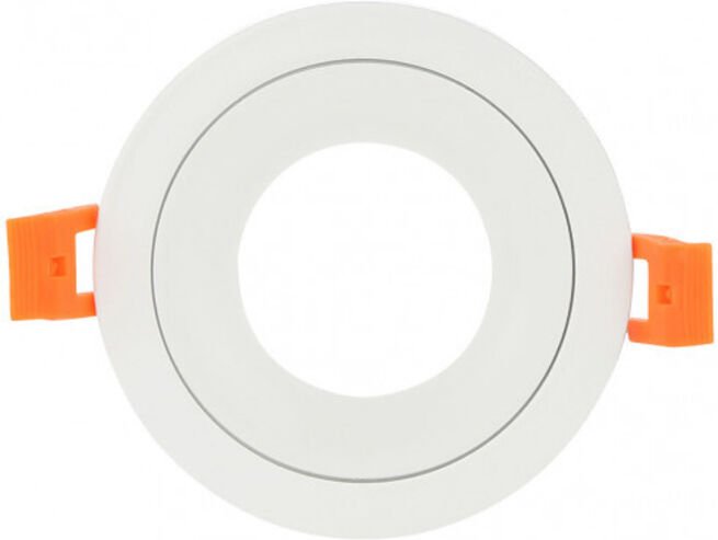 Fabrilamp - fab 14448RE01 Vertiefte Anou 1xgu10 Rund Weiß 2x9,2x9,2 Cm 8 De Schnitt./Schnitt./Portalampara