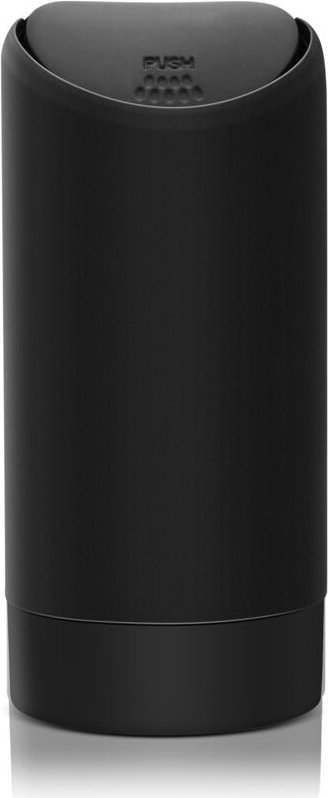 Tlily - Mini-Mülleimer mit Deckel Auto Getränke Halter Waschbarer Silikon Küche und Büro Mini Müllständer Mülleimer