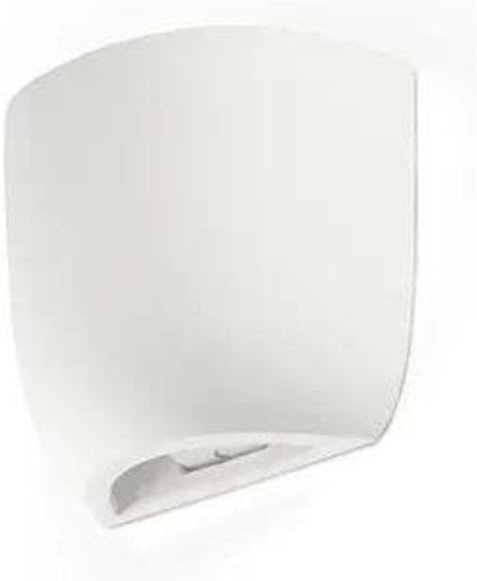 KAPPU 158 weiße Wandleuchte 1xE14 mit Schalter 63428