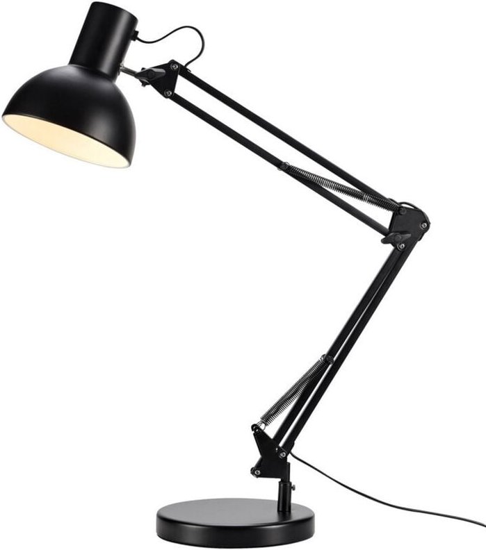 Architect Verstellbare Task-Tischlampe 1 Licht Schwarz - Markslojd