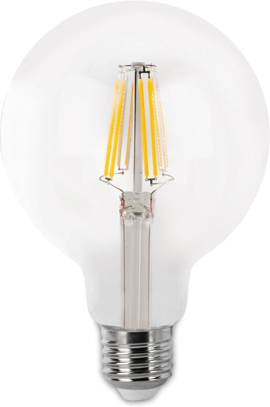 Matel - Globe led Filament Glühbirne E27 G80 4W kalt klar