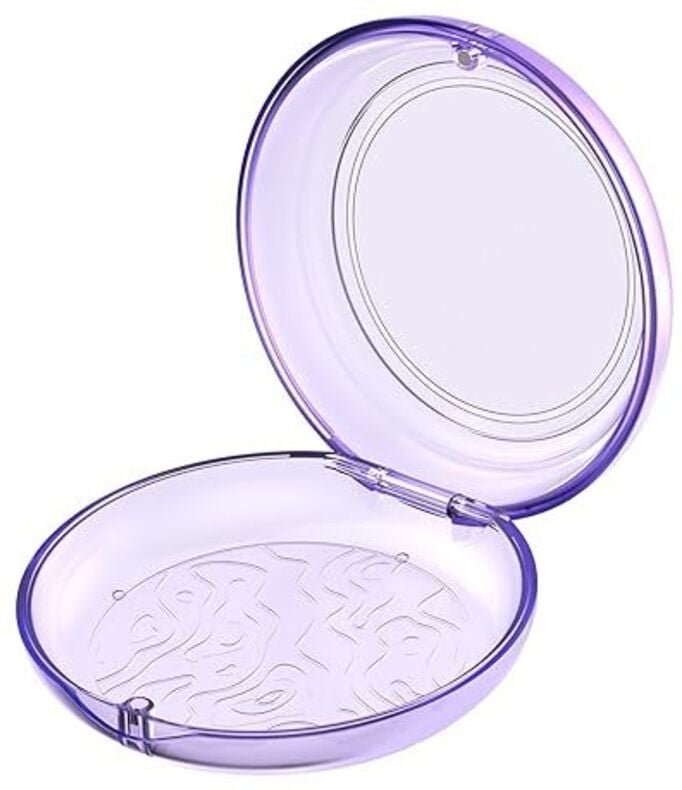 BEBUSINGOTO Retainer-Box, Aufbewahrungsbox für kieferorthopädische Mundschutzgeräte, staubdichter, durchsichtiger Retain...