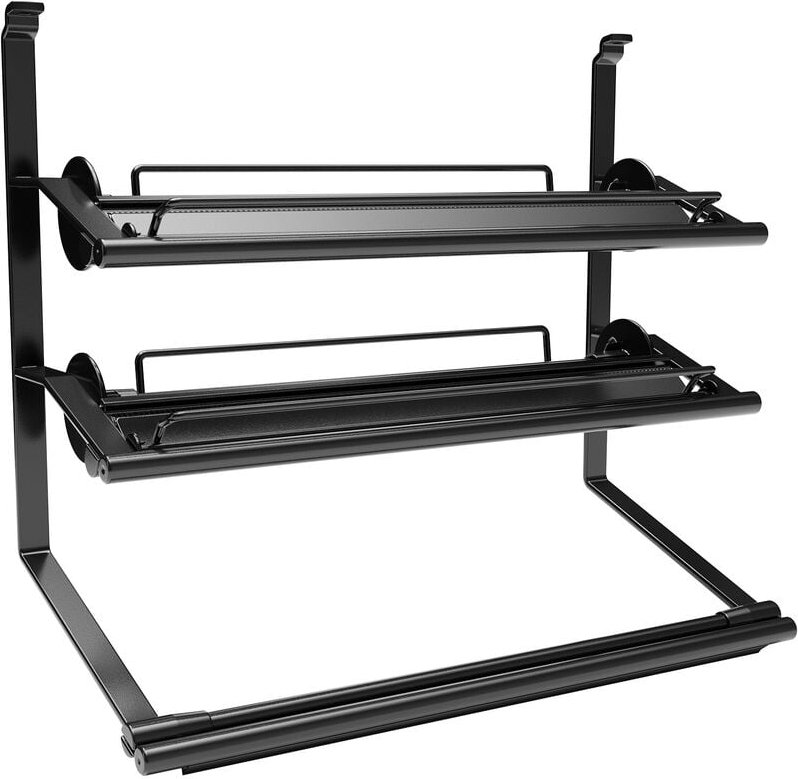 Kesseböhmer Linero style Rollenhalter 3-etagig schwarz