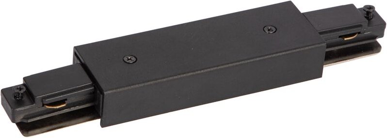 Gerader Stromschienenverbinder Schwarz 1-Phasig Zentrale Stromversorgung