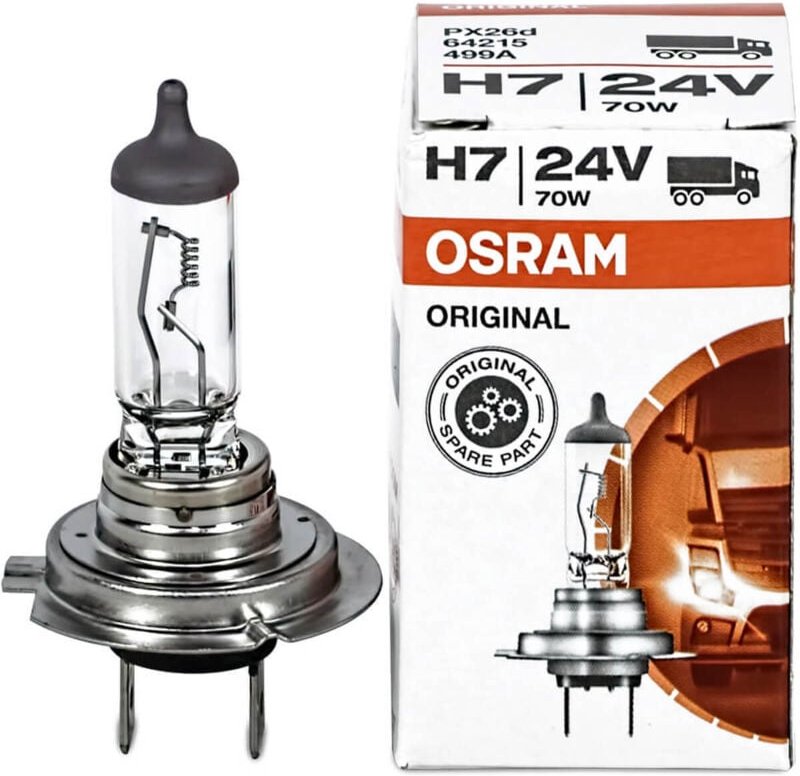 Osram - Line H7 Scheinwerferlampe für lkw 70W 24V Sockel PX26D 3200K