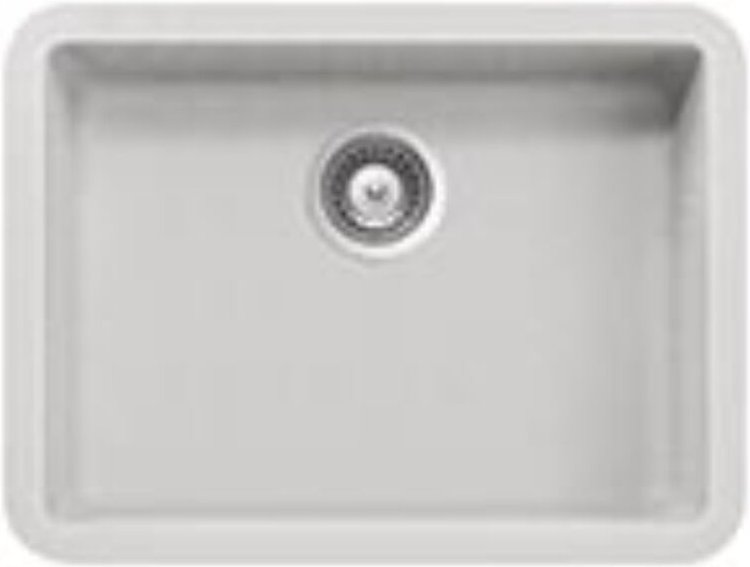 Einbecken 50x50 cm aus Aluminium