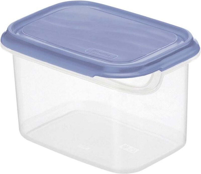 Rotho - Kühlschrankdose Rondo 1 l horizon blau, Frischhaltedose