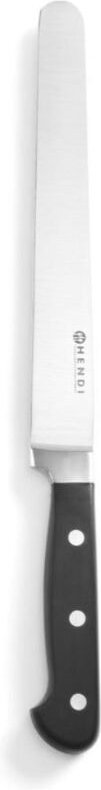 Schinken-/ Lachsmesser, Kitchen Line, Schwarz, (L)350mm - Hendi