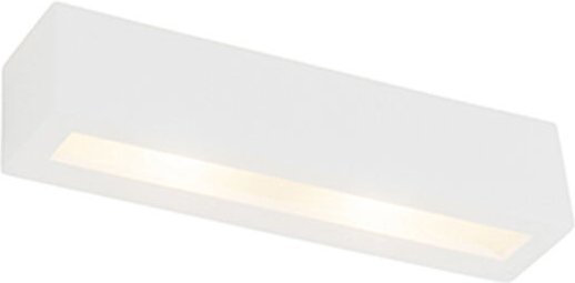 Moderne Wandleuchte weiß 2-flammig - Tjada Novo