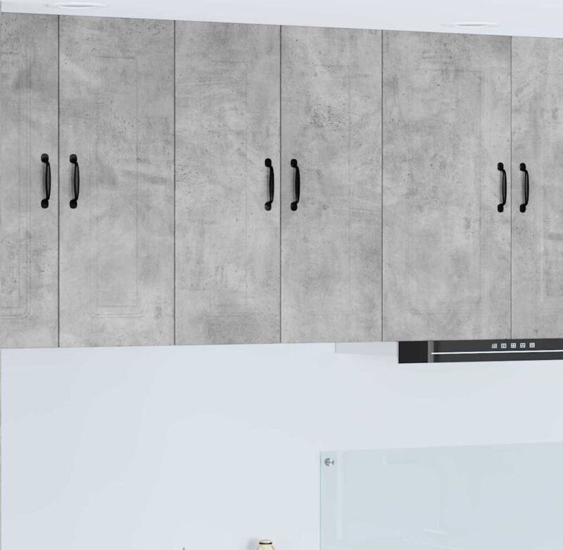 Küchenschrank Beton Grau 60 x 31 x 80 cm Holzwerkstoff vidaXL