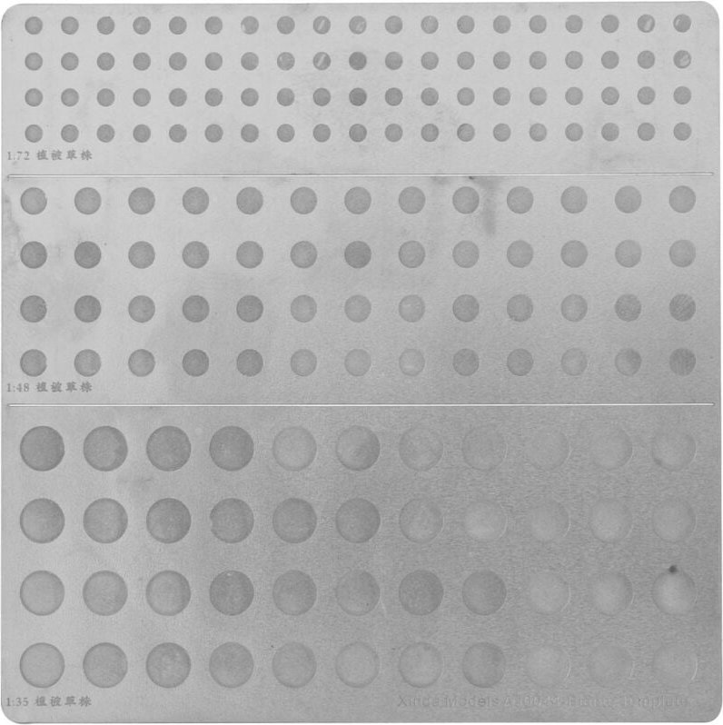 1/72 1/48 1/35 skala Statische Gras Pflanzung Vorlage Werkzeug für Elektrostatische Flock Applikator Szene Sand Tisch