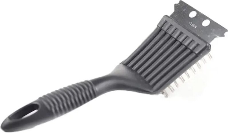 1 Grillbürstengriff, Antihaftbeschichtung, Stahldraht, Reinigungsbürste, Grillzubehör für den Außenbereich, Grillzubehör...