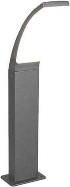 Außenstehlampe Wegeleuchte Gartenleuchte Aluminium anthrazit LED SMD H 60 cm