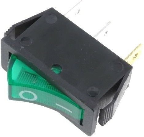 Grün 15A 250V Rsi1013c3gn Einpoliger Kippschalter