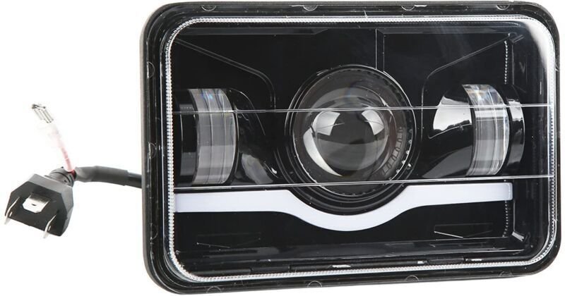 Vtizikl Phare Led Rectangulaire, Phare Led Rectangulaire,Phare Rectangulaire Led,Phares Led Carrés,Phare Led Carré Avant...