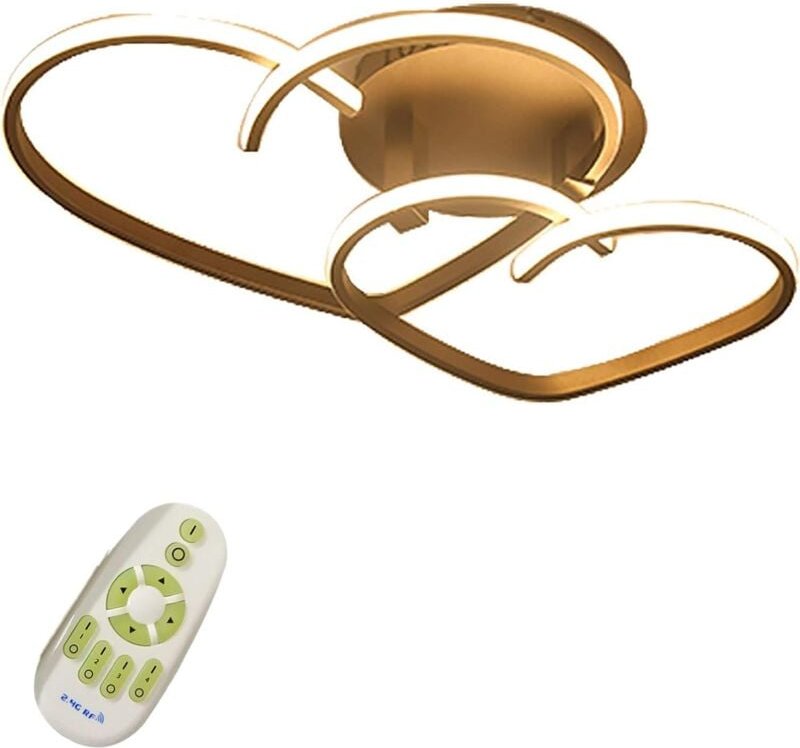 Gojoy - Modern led Deckenleuchte Deckenlampe Herzform Schlafzimmer Lampe Dimmbar 220V