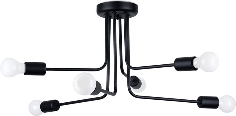 Kronleuchter Norah 6xE27 Neutralweiß 68cm Sollux