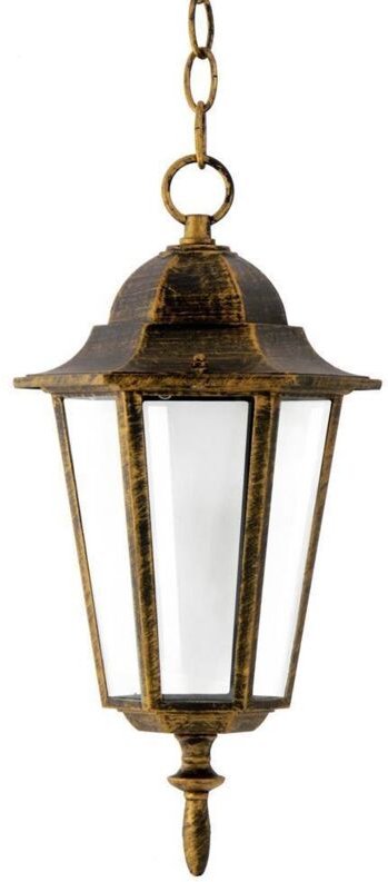 Retro Garten Hängeleuchte Liguria E27 IP43 Patina Goldlux 202178