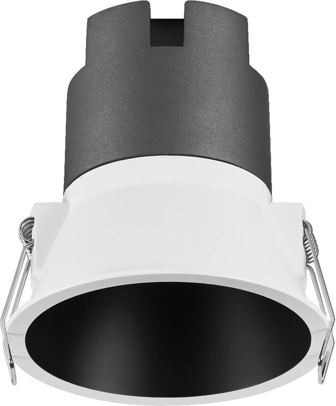 Greenice - ledvance spot twist Einbau-Downlight, schwarz, 10W, 800lm, 840 wt, 93mm Durchmesser, kaltweiße Lichtfarbe, bi...