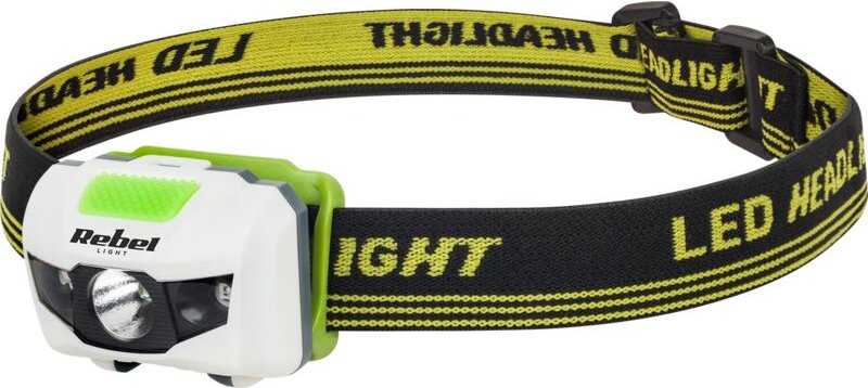 LED-Stirnlampe 3W 3xAAA 3xLED Stirnlampe Rebel
