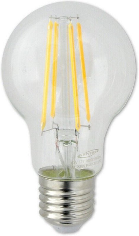 Trade Shop Traesio - Trade Shop - LED-Glühbirne 8W E27 A60 Lichtkugel 6500K 3000K 4000K 880LM A60-T8 -