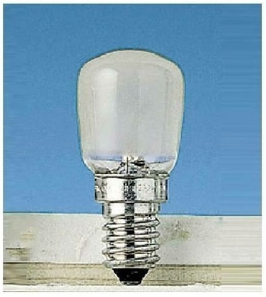 Blister 2 perette smerigliate frigo lampen pp10smebli2