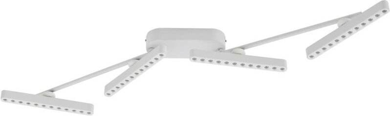 Thumbnail - Led Deckenlampe 'Eldrin' aus Metall dimmbar für Wohnzimmer & Esszimmer von Lindby