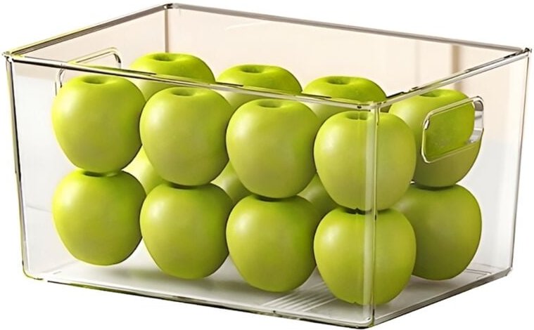 Tlily - Kühlschrank-Aufbewahrungsbox, Lebensmittelqualität, Schubladen-Stil, Frischhaltebox, spezielles Gemüse und Obst