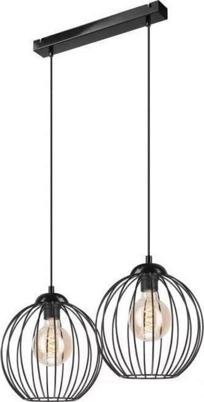 Lamkur Zoya 45405 Hängeleuchte Schwarz 55 cm