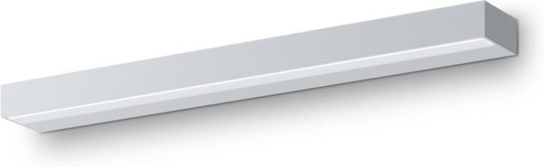 Licht-erlebnisse - led Spiegelleuchte Metall neutralweiß 4000 k 600 lm 40 cm breit Weiß länglich Modern