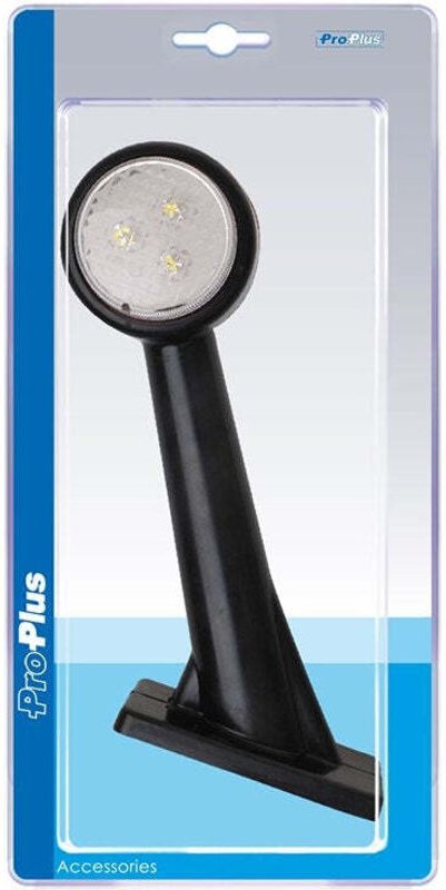 Umrissleuchte 12/24V rot/weiß 166x193mm LED links im Blister