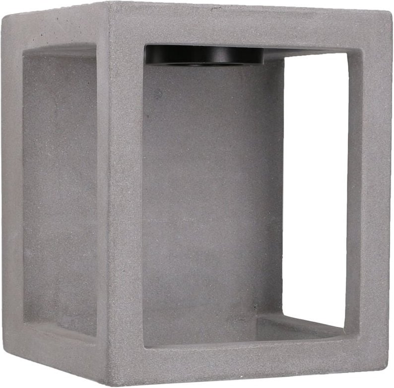 Wandleuchte IP65 box led 4 w 4000 k zement 208 lm