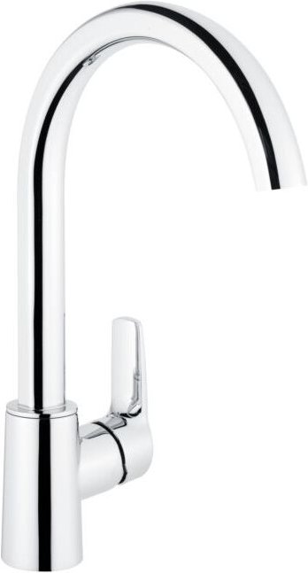 Heinrich Schulte - alpha350 Küchenarmatur Z056702-00010 Ausladung 200mm, schwenkbar, seitengesteuert, verchromt