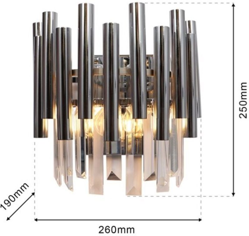 Wandleuchte 2x40W MADISON ML6936 Milagro
