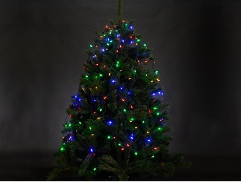 Vellight - atria led - für Bäume von 2.4 m - 330 LEDs - mehrfarbig - grünes Kabel - 24 v