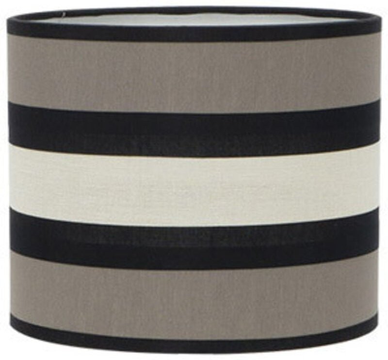 Fabrilamp - Lampenschirm Karla braun/beige E14 (Ø14 x 14 x 14 x 15 cm), mehrfarbig, nur eine Größe