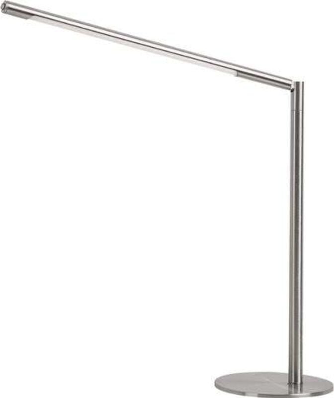 Schreibtischleuchte Aura silber H.max.420mm Standfuß m.LED HANSA
