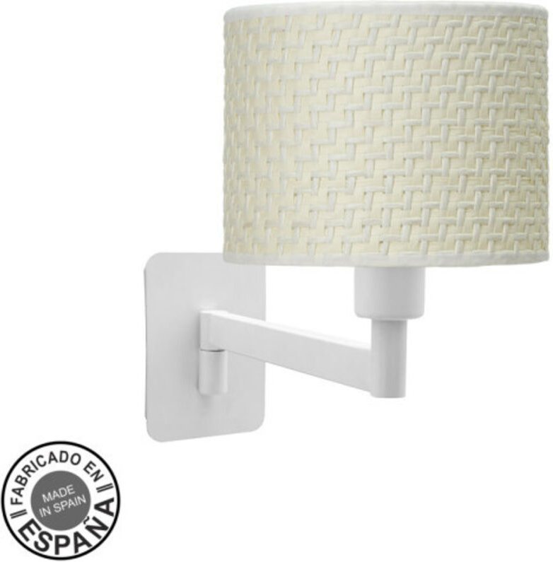 Thumbnail - Fashion Wandleuchte 1xe14 weiß/kastanienbraun weiß 26x17x28 cm